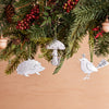 Hedgehog Holiday Ornament