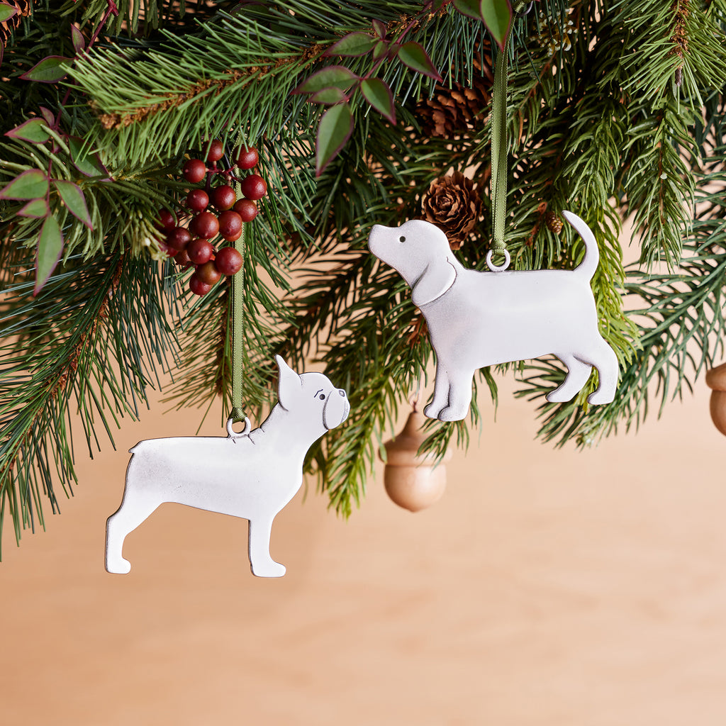 French Bulldog Holiday Ornament