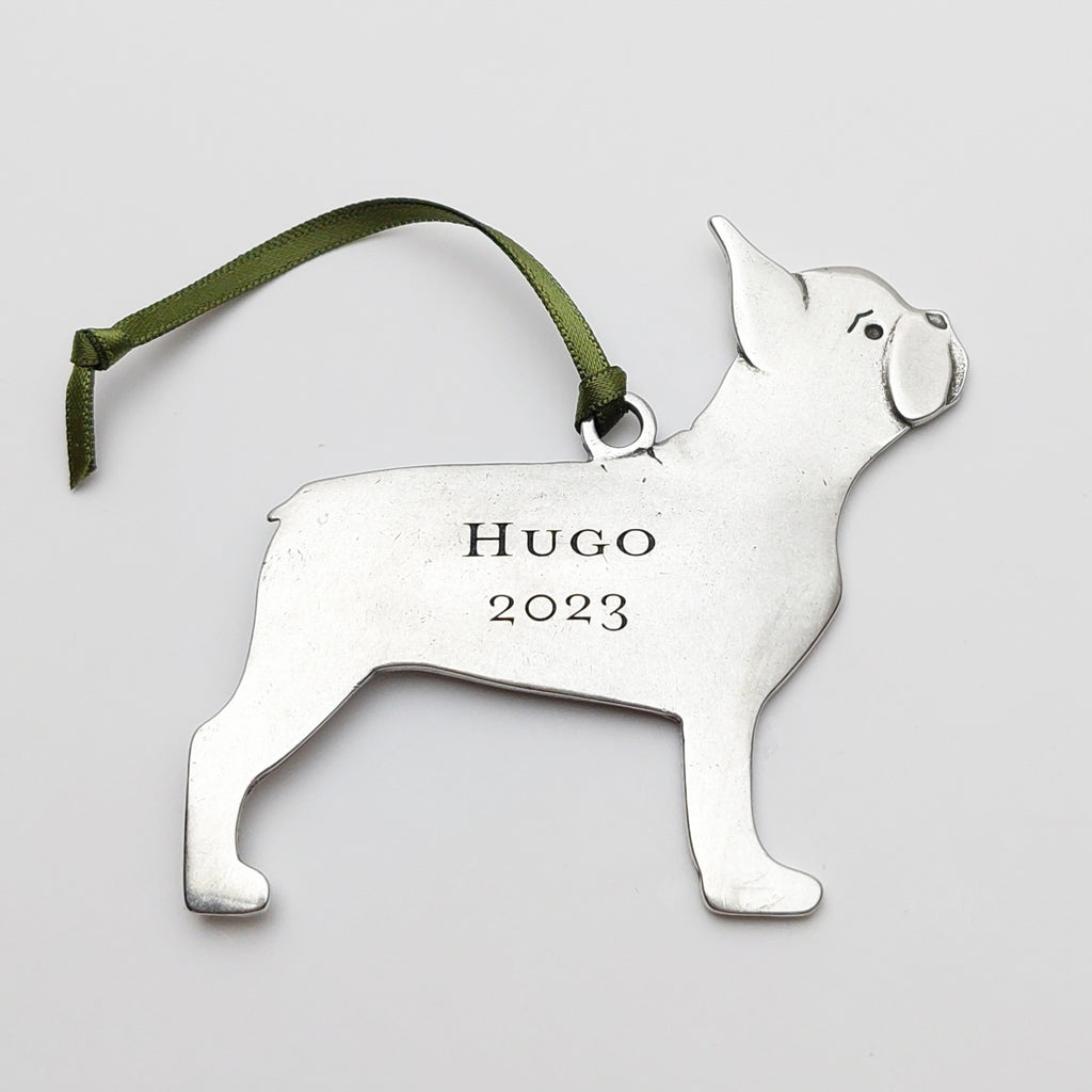 French Bulldog Holiday Ornament
