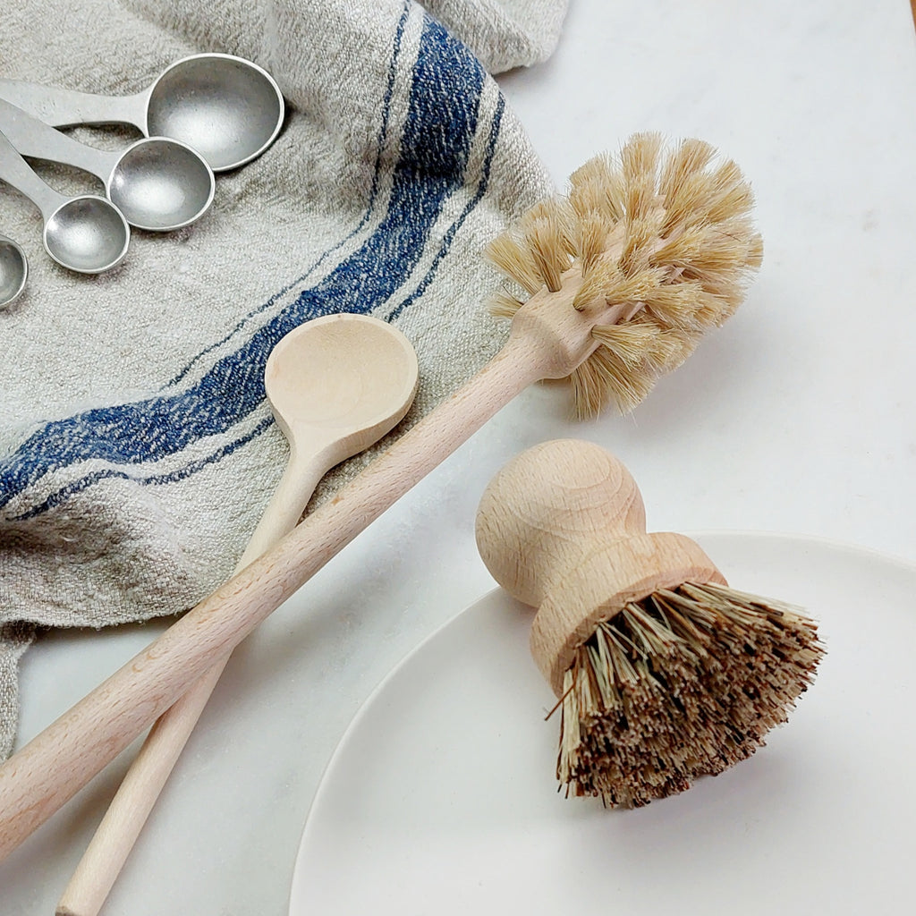 Natural Bristle Cup Brush
