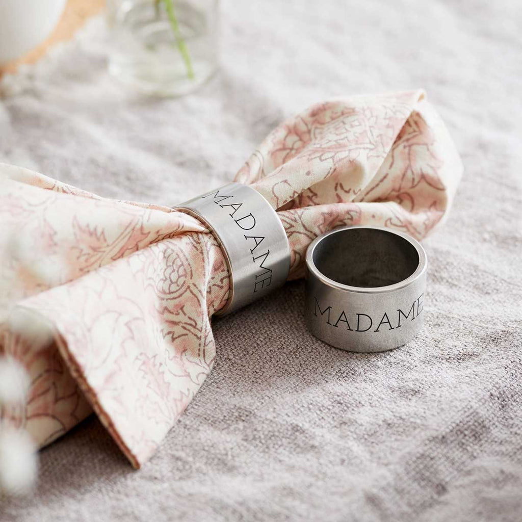 Newlywed Napkin Ring Set
