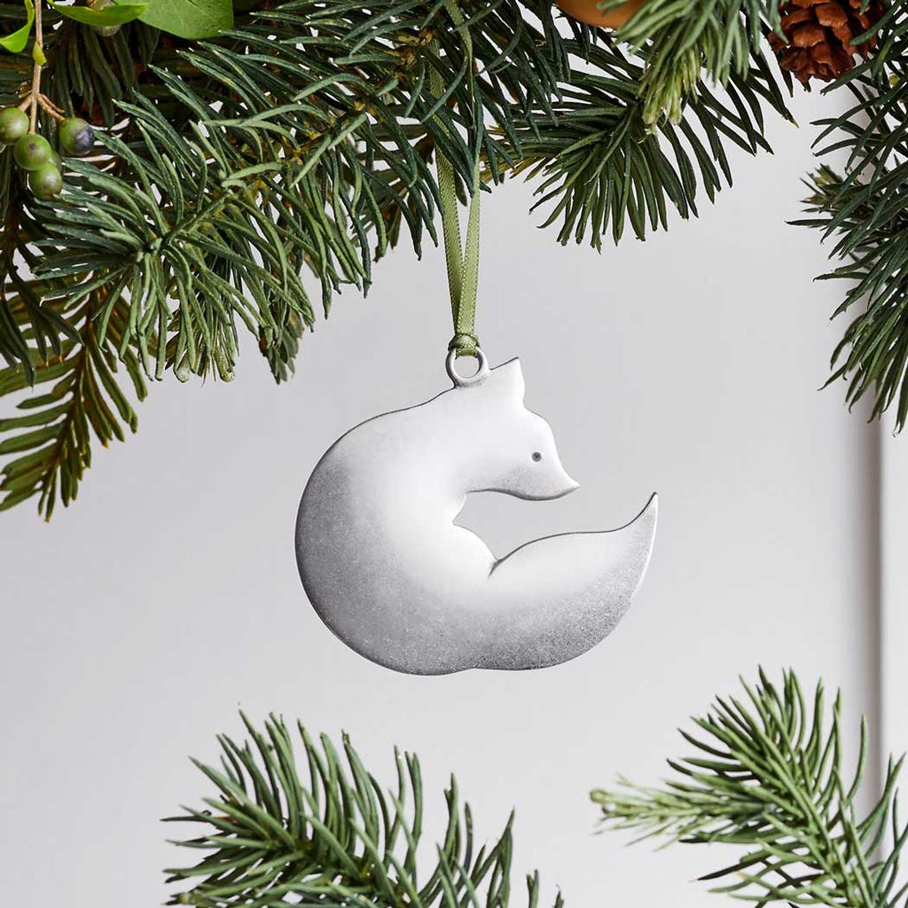Fox Holiday Ornament