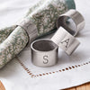 Monogrammed Napkin Ring
